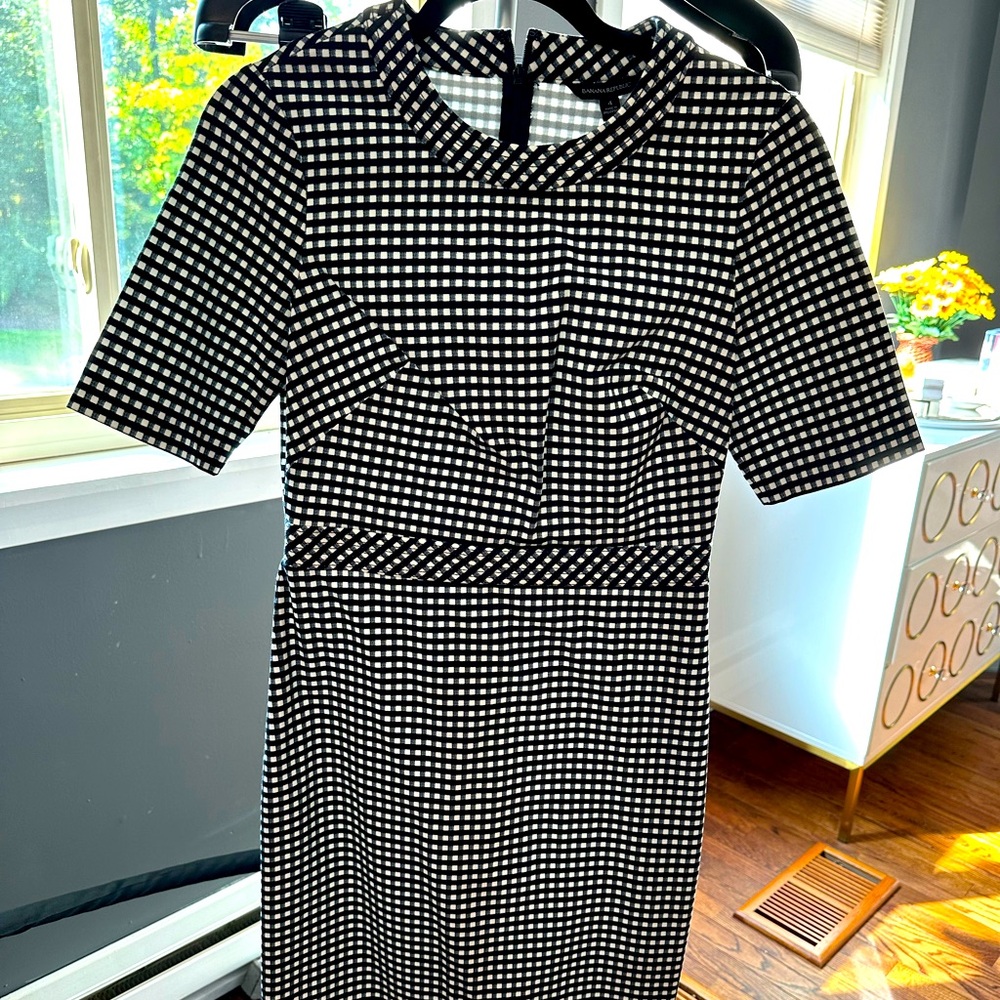 NWT black and white dress